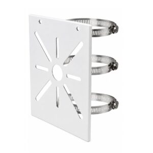 (0226) CCTV stand square Big ( with 3 rings)