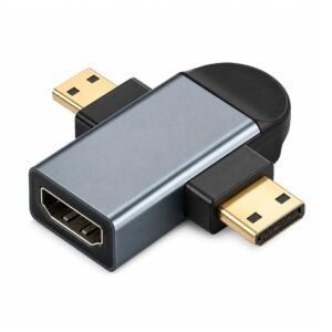 (0326) ZC-013 Type C + Mini + Micro to Hdmi Female