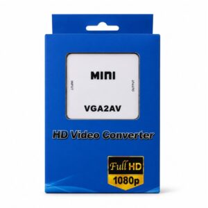 (0826) MINI VGA 2 AV HD VIDEO CONVERTER