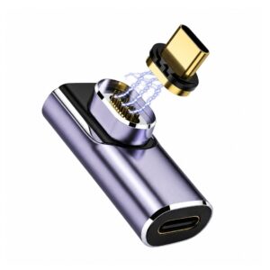 (NEW26) ZC-020 Magnetic Type C Male Female 90 Degree 40gbps
