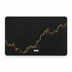 (0826) Share Market Graph big size mousepad