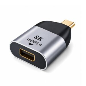 (NEW26) ZC-003 Type C Male to Mini Dp Female - 8k 60Hz