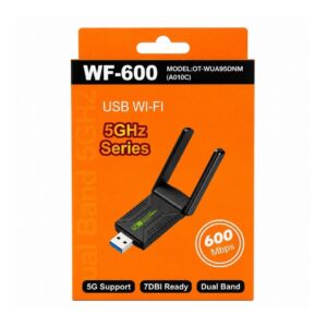 (0826)(NEW 26) A010C 600 mbps dual band usb wifi (orange box)