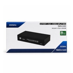 (524) (DS) 8 Port Vga Video Splitter
