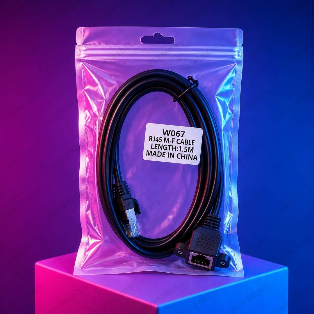 (0726) RJ45 Male female with screw 1.5 meter