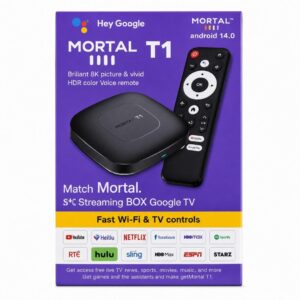 (0626) Ott Box Mortal T1 8gb+128gb with Voice (Android 14) - Q026B