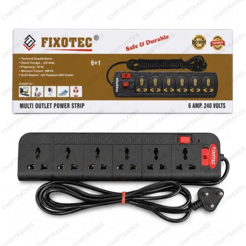 (0826) Fixotec 6+1 black spike guard - Image 2
