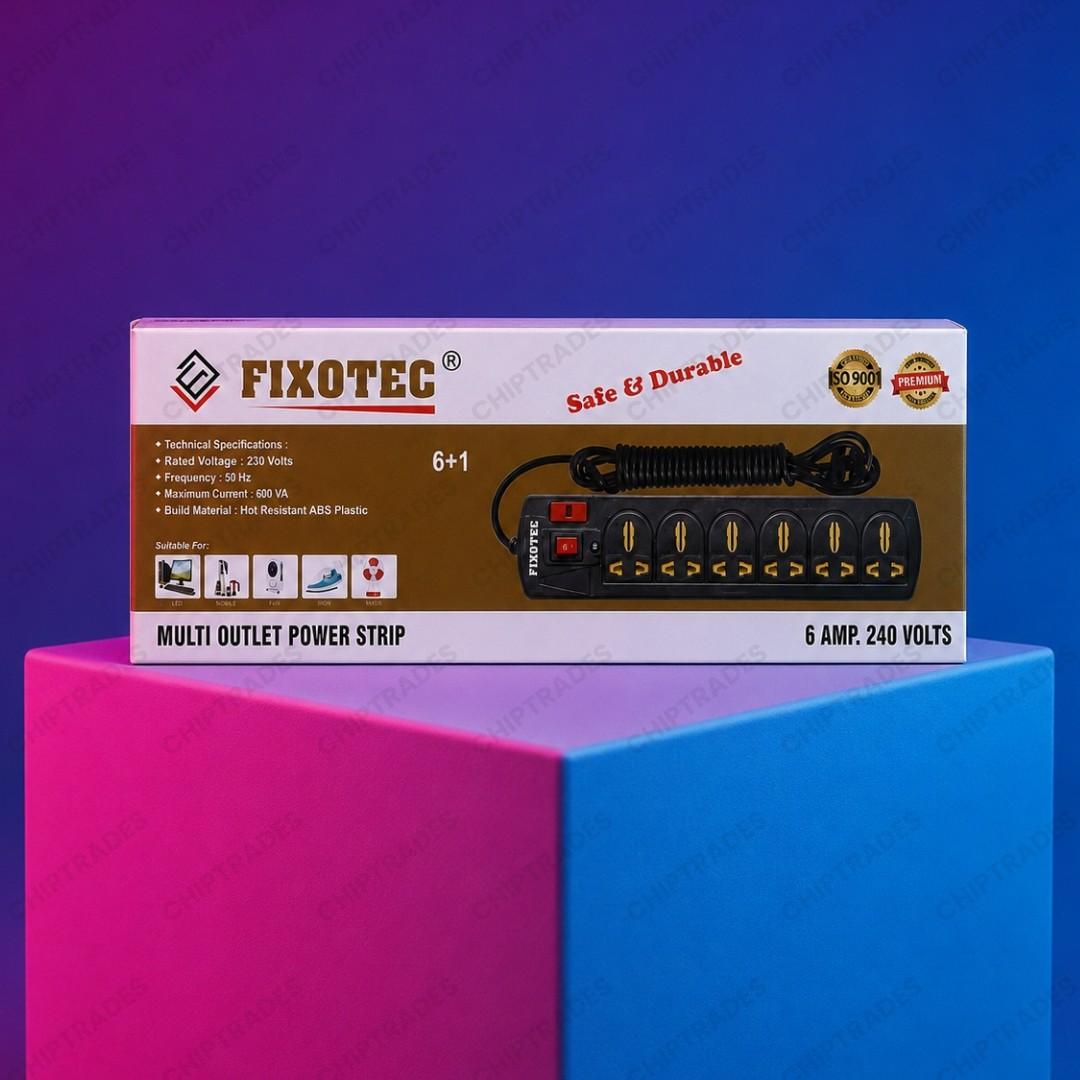 (0826) Fixotec 6+1 black spike guard