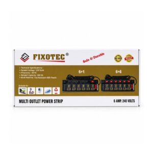 6+6 Fixotec black spike guard