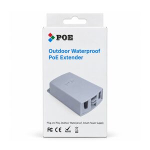 (0926) waterproof 1 by 4 poe repeater (no need power)