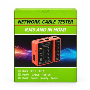 (0626) HDMI Cable + Lan Cable Tester