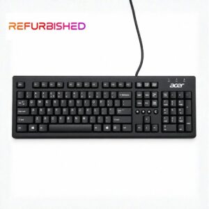 (1026) Acer Wired Keyboard (100% Original Refurbished (Used) Without Box) (Bubble Packing)