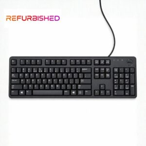 (1026) DELL Wired Keyboard (100% Original Refurbished (Used) Without Box) (Bubble Packing)