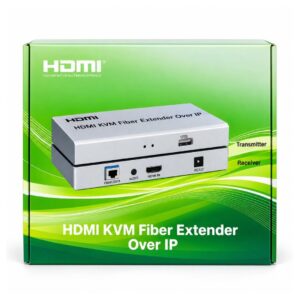 (New 25) (GREEN BOX) HDMI kvm fibre extender upto 20KM