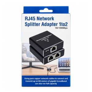 (0926) Network cable splitter 1x2 (1000Mbps)